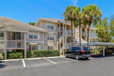 Exterior of building, 1st floor condo.