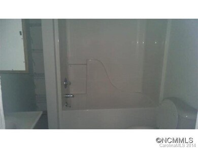 Basement level bathroom
