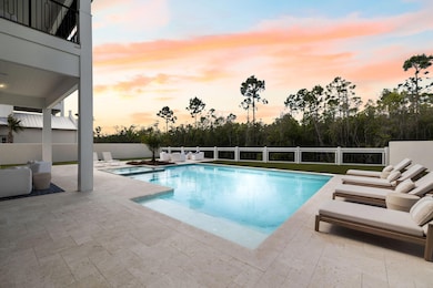 Pool Dusk