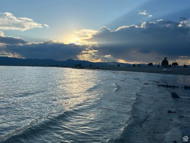 Water view featuring a mountain backdrop
