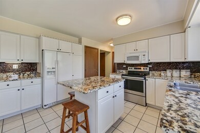 White cabinets, granite counters and soon-to-be in