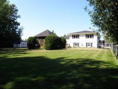 6 Fenced Back yard and Gazebo