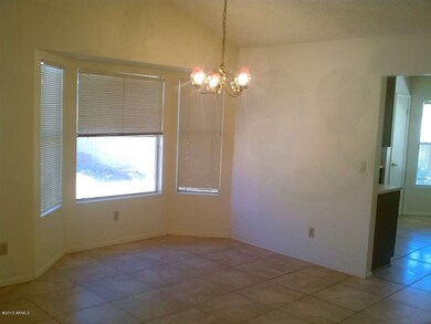 Another bay window in dining room