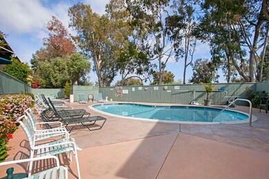 Enclosed private pool area features ample space to