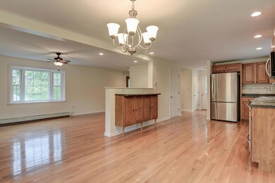 View from Kitchen towards living room
