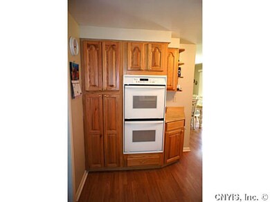 Kitchen More Cabinets featuring a double convectio