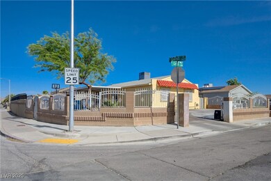 View of property featuring a fenced front yard