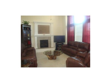 Great room allows for a room full of furniture. An