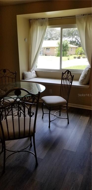 Dining Room with bench seating