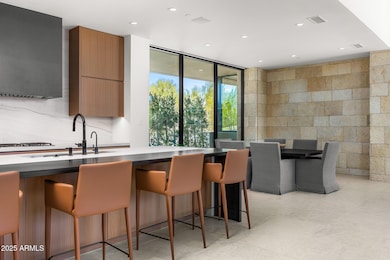 luxury kitchen and dining