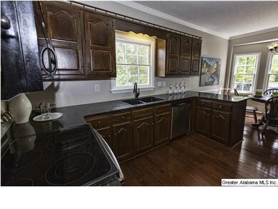 Beautiful cabinets and granite countertops
