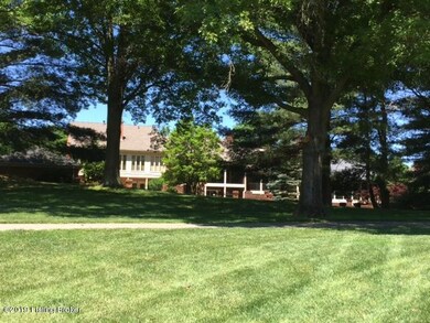 Back view from golf course