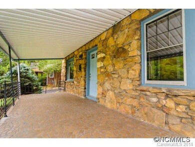 Large covered front porch