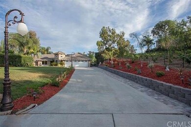 Long driveway leads to the ambiance of the Tuscan 
