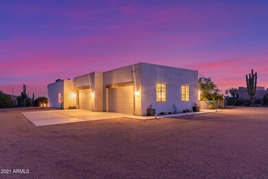 Oversized 4 Car Garage