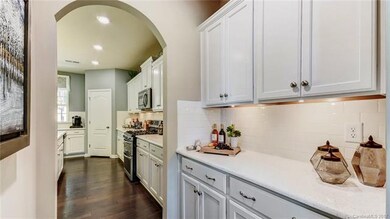 Photo is of decorated model home