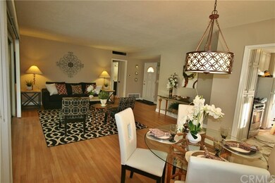 Easy flow from entry to living room to dining to k