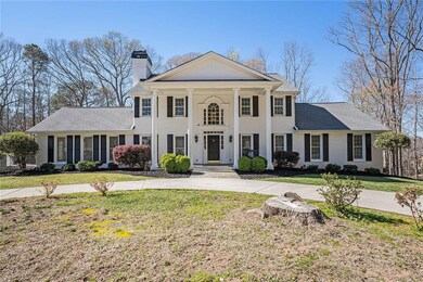 All brick home that creates a spectacular first im