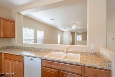 Kitchen into Living Room