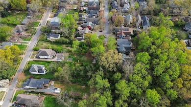 Aerial overview of property's location with nearby