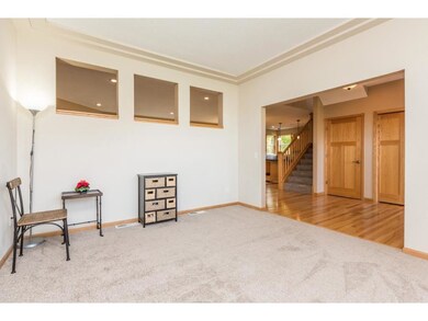 Right off the entry, this could be a formal dining