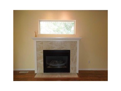 Living Room. gas fireplace