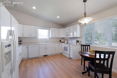 Kitchen with abundant natural lighting