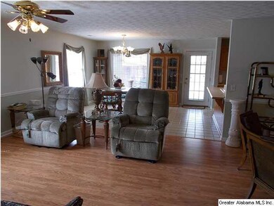 Open floor plan