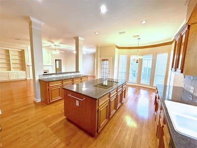 Kitchen open to Living Room