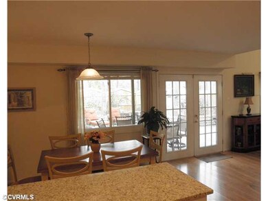 Dining Room - Dining Room-French Doors Open to Mas