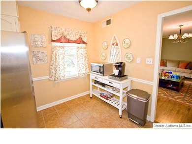 Eat-in kitchen.