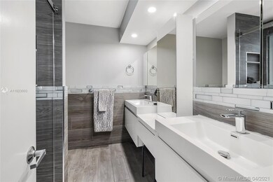 Gorgeous White Contemporary Double Vanities with D