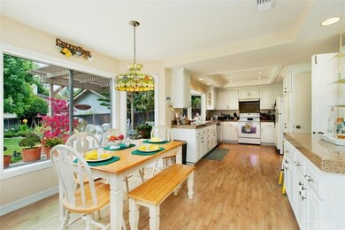 Kitchen breakfast nook with remodeled kitchen!