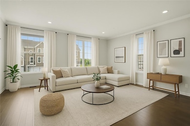 Three large windows bringing in all the natural li
