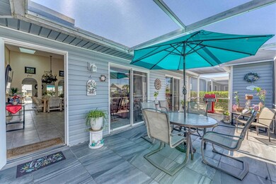 Screened lanai