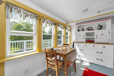 Enclosed porch with heat