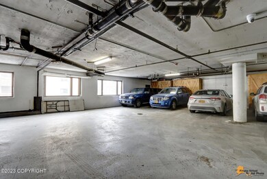 2 parking spaces - blue vehicles
