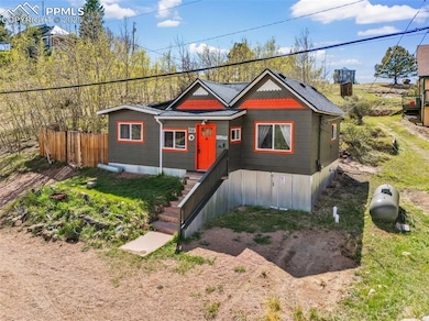 Ariel View of front of property