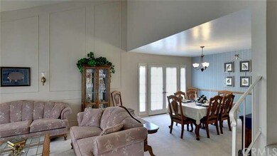 Formal Living room with adjoining Formal Dining ro