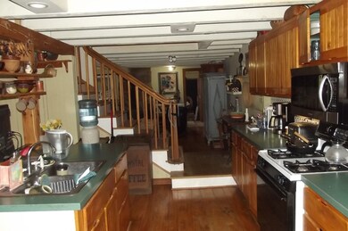 Part of kitchen with appliances