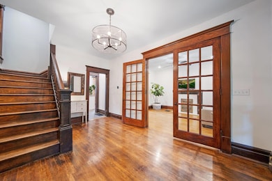 Original wood and glass French doors