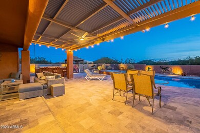Backyard at Twilight
