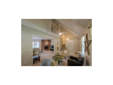 Charming fireplace in living room