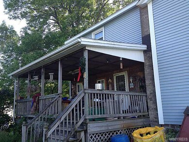Exterior Back. DECK