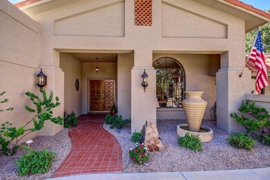 welcoming entryway