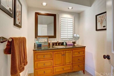 ~ beautifully upgraded downstairs 1/2  bathroom ~ 
