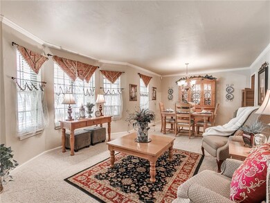 Formal living and dining. Lot of windows make this