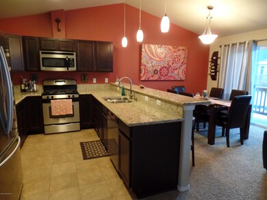 Kitchen and breakfast bar