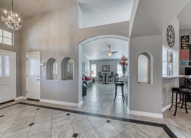 Foyer to Living Room