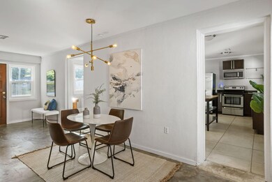 Dining looking into kitchen